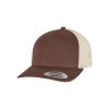Casquette trucker retro bicolore