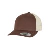 Casquette trucker retro bicolore
