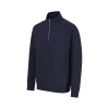 Sweat-shirt col zippé unisexe