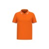 Polo homme manches courtes à liserés contrastés