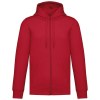 Sweat-shirt recyclé zippé à capuche unisexe