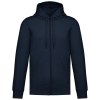Sweat-shirt recyclé zippé à capuche unisexe