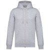 Sweat-shirt recyclé zippé à capuche unisexe
