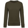 Sweat-shirt Bio col rond manches raglan femme