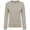 Sweat-shirt Bio col rond manches raglan femme
