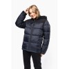 Parka matelassée à capuche bi-ton unisexe