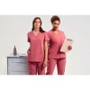 Tunique stretch manches courtes femme
