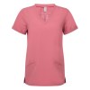 Tunique stretch manches courtes femme