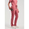 Pantalon cargo stretch femme