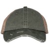 Casquette trucker écoresponsable  effet déchiré unisexe