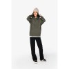 Sweat-shirt écoresponsable à capuche à épaules tombantes molleton gratté unisexe