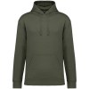 Sweat-shirt écoresponsable à capuche à épaules tombantes molleton gratté unisexe