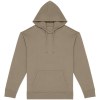 Sweat-shirt écoresponsable à capuche à épaules tombantes molleton gratté unisexe