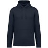 Sweat-shirt écoresponsable à capuche à épaules tombantes molleton gratté unisexe
