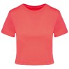 Crop top triblend femme