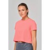 Crop top triblend femme