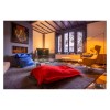 Pouf sceno velours