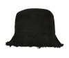 Chapeau bord effiloché