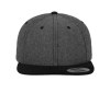 Casquette snapback toucher velours