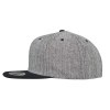 MELANGE SOLID SNAPBACK