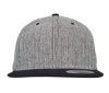 Melange solid snapback