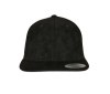 Casquette snapback toucher velours