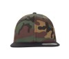 Casquette snapback style camo