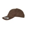 Casquette basse en Corduroy