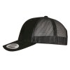 Casquette style trucker effet velours