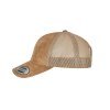 Casquette style trucker effet velours