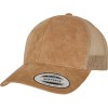 Casquette style trucker effet velours