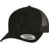 Casquette style trucker effet velours