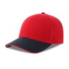 Casquette 6 pans contrastée
