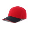 Casquette 6 pans contrastée