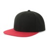 Casquette snap visière plate