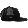 Casquette visière plate style trucker