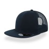 Casquette visière plate style trucker