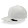 Casquette visière plate style trucker
