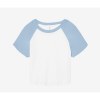 Tee-shirt ringer femme