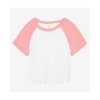 Tee-shirt ringer femme