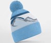 Bonnet avec pompon mountain peaks