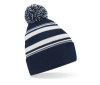 Bonnet de supporter rayé