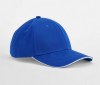 Casquette en coton organique avec liseré