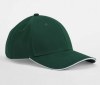 Casquette en coton organique avec liseré