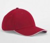 Casquette en coton organique avec liseré