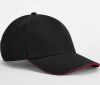 Casquette en coton organique avec liseré