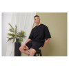 Tee-shirt oversize manches mi-longues
