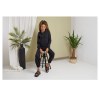 Jogging femme taille haute