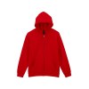 Sweat à capuche zippé unisexe