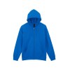 Sweat à capuche zippé unisexe